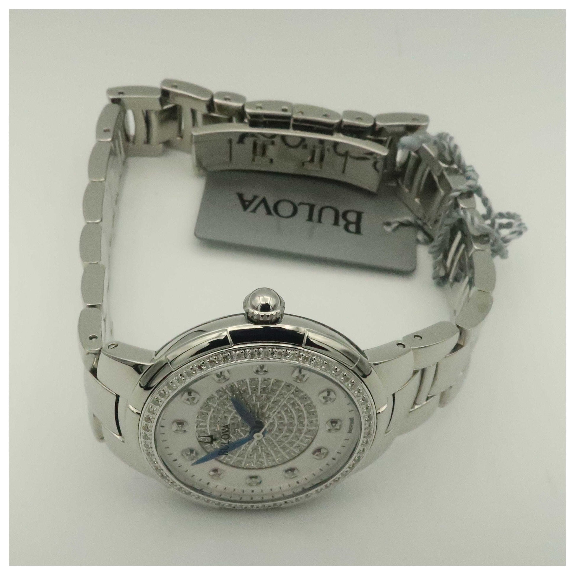 Bulova Rosedale Women's Japanese Quartz (Battery-Powered) Watch 96R168-SDV - Image #8