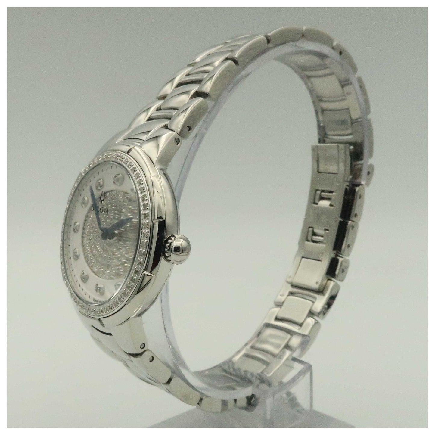 Bulova Rosedale Women's Japanese Quartz (Battery-Powered) Watch 96R168-SDV - Image #4