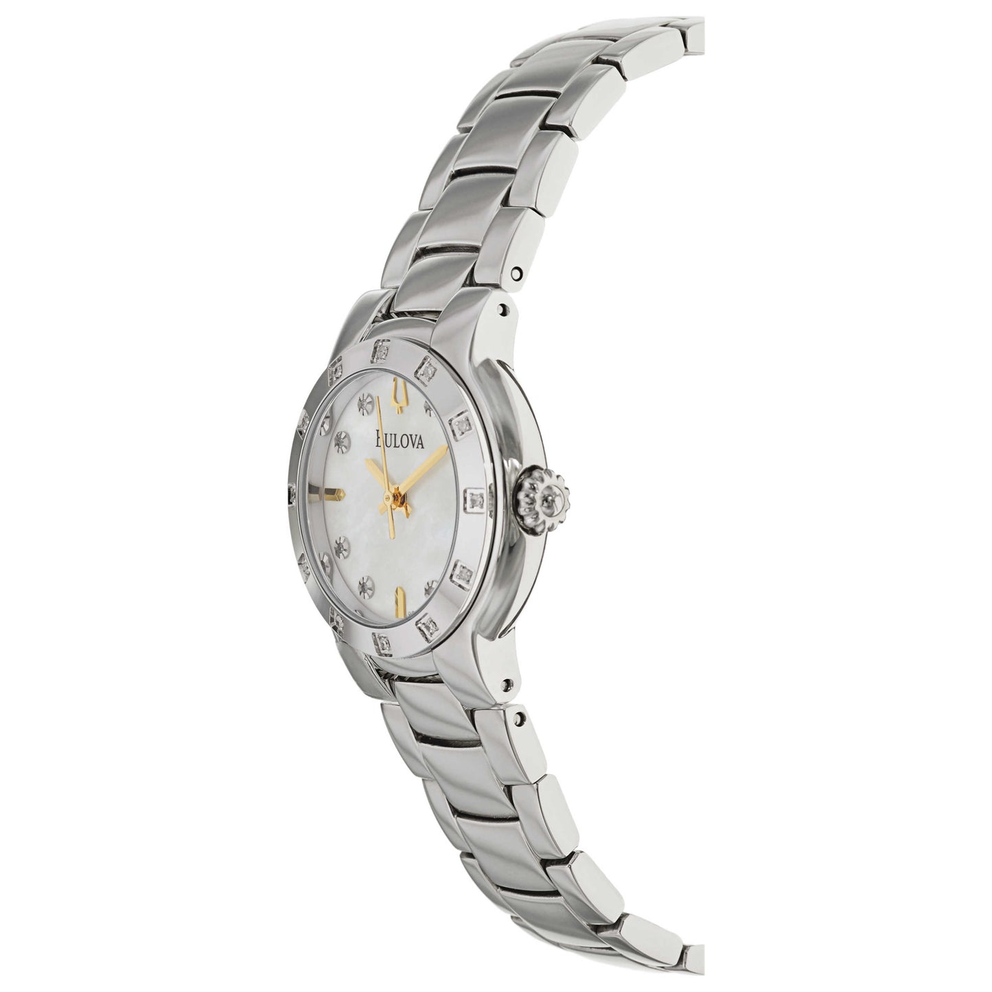 Bulova Diamonds Women's Japanese Quartz (Battery-Powered) Watch 96R173 - Image #4