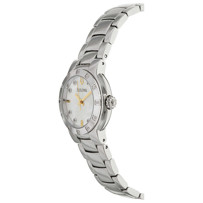 Bulova Diamonds Women's Japanese Quartz (Battery-Powered) Watch 96R173 - Image #4