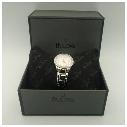 Bulova Diamonds Women's Japanese Quartz (Battery-Powered) Watch 96R176-PO - Image #6