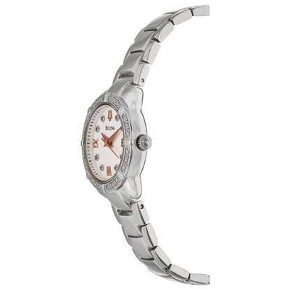 Bulova Diamonds Women's Japanese Quartz (Battery-Powered) Watch 96R176 - Image #4