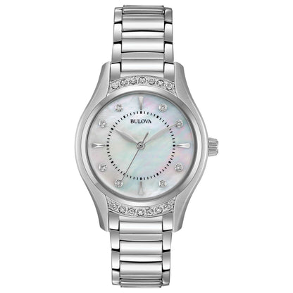 Front view of Bulova Classic Women's Quartz Watch 96R216