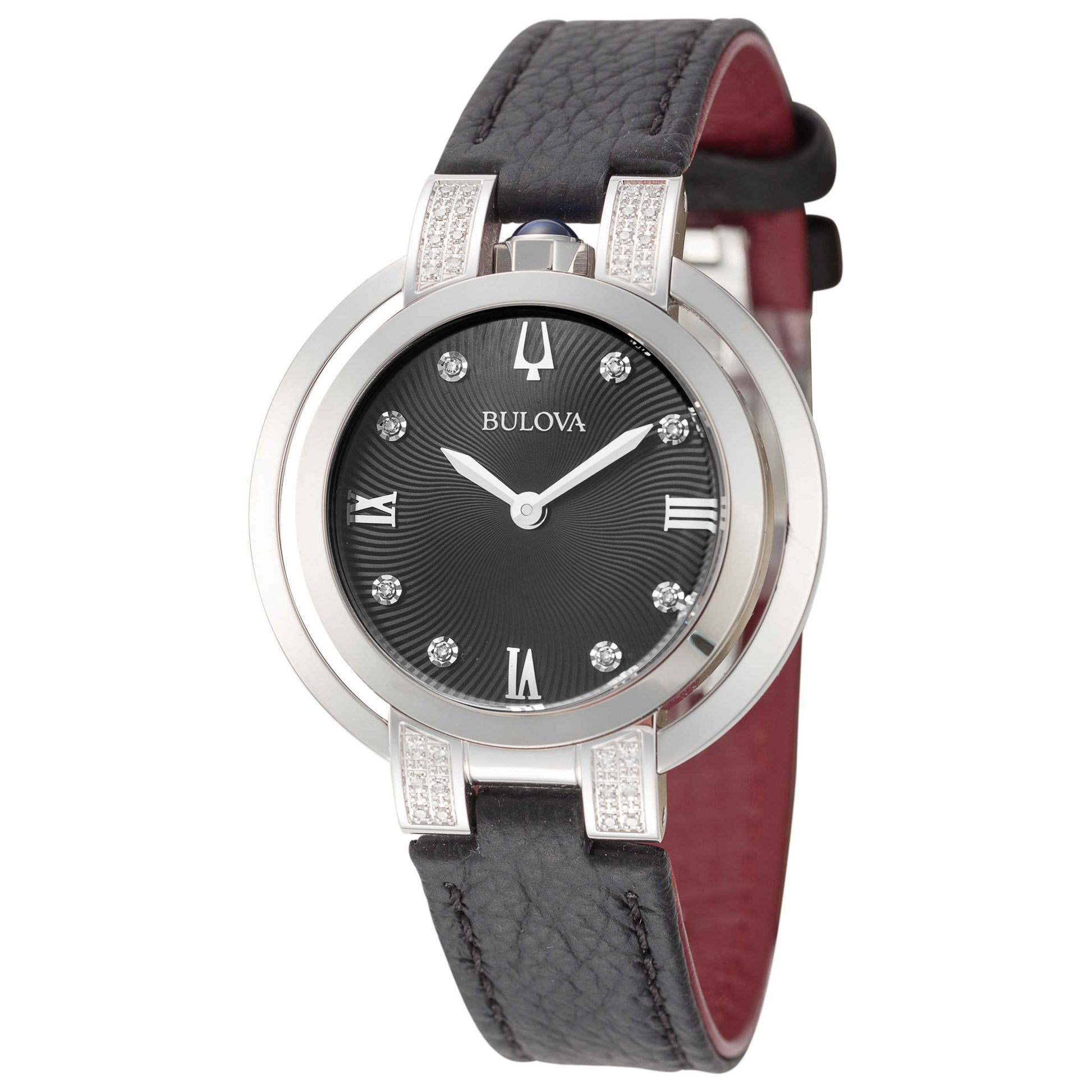 Front view of Bulova Rubaiyat Women's Quartz Watch 96R217