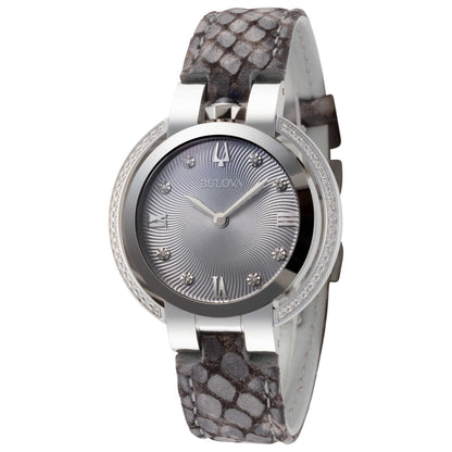 Front view of Bulova Marine Star Women's Quartz Watch 96R218