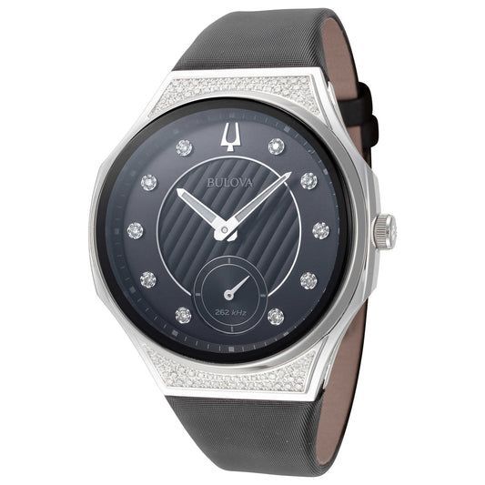 Front view of Bulova Curv Women's Quartz Watch 96R229