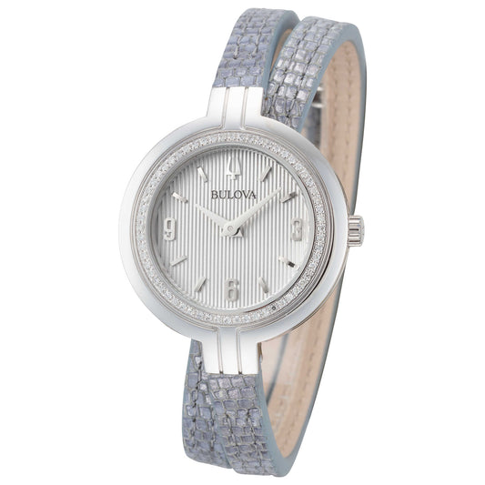 Front view of Bulova Rhapsody Women's Quartz Watch 96R236