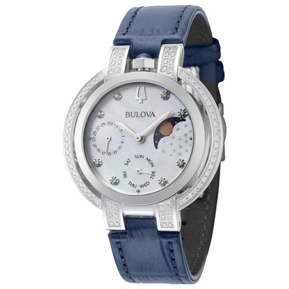 Front view of Bulova Rubaiyat Women's Quartz Watch 96R237