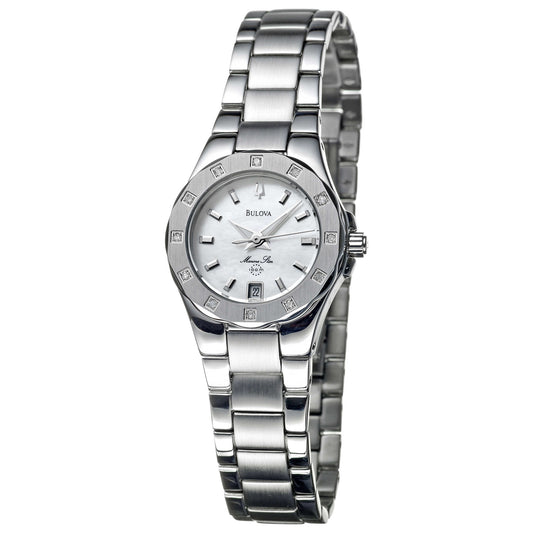 Front view of Bulova Marine Star Women's Watch 96R24