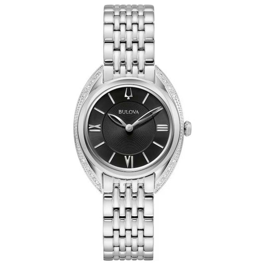Front view of Bulova Classic Women's Quartz Watch 96R252