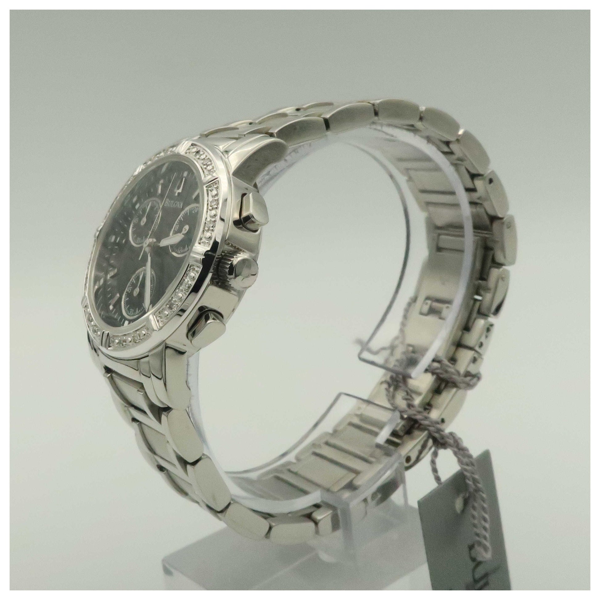 Bulova Diamonds Women's Watch 96R44-PO - Image #4