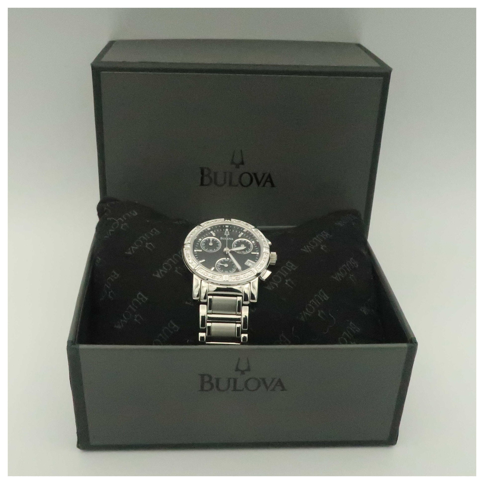 Bulova Diamonds Women's Watch 96R44-PO - Image #6