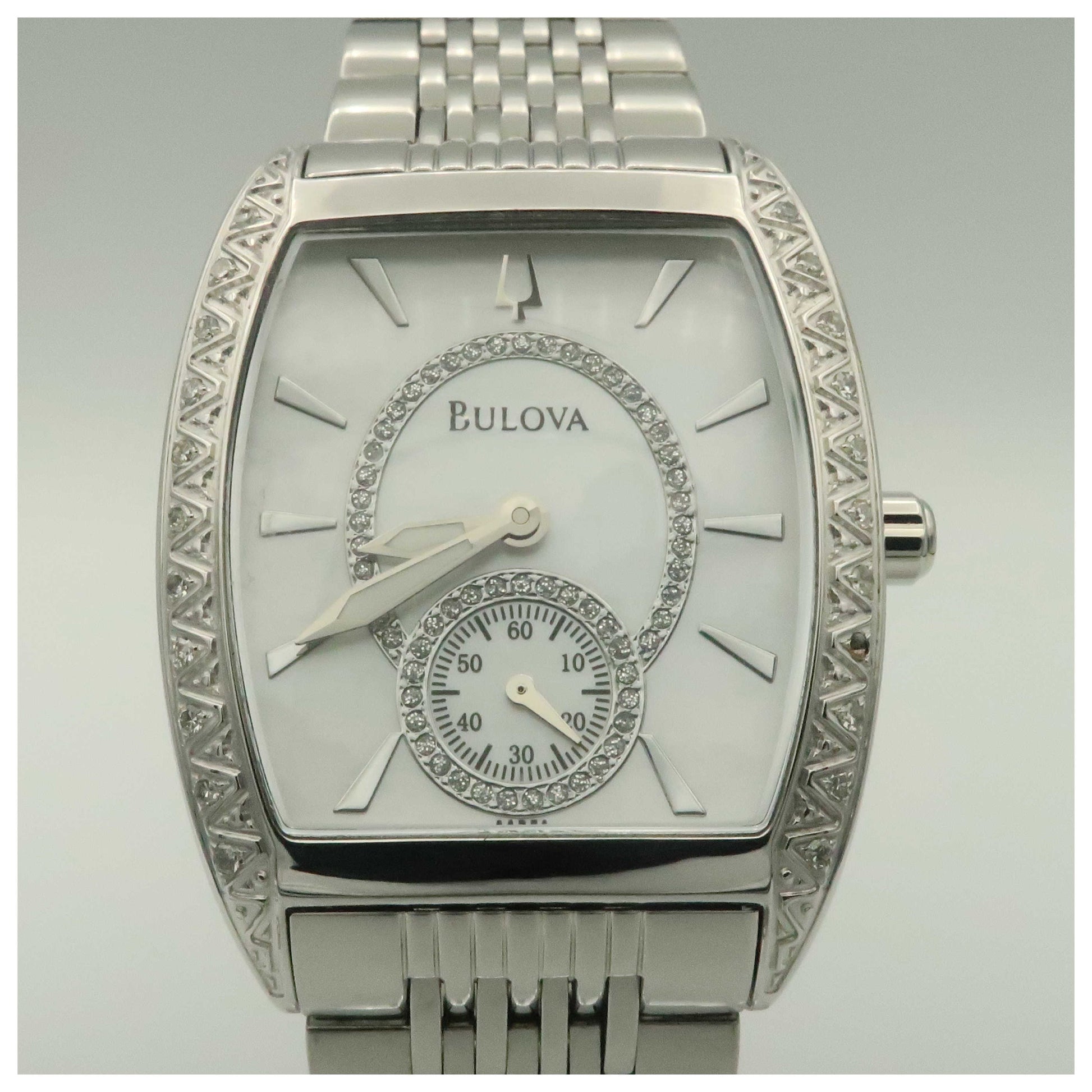 Bulova Diamonds Women's Quartz Watch 96R50-PO - Image #5