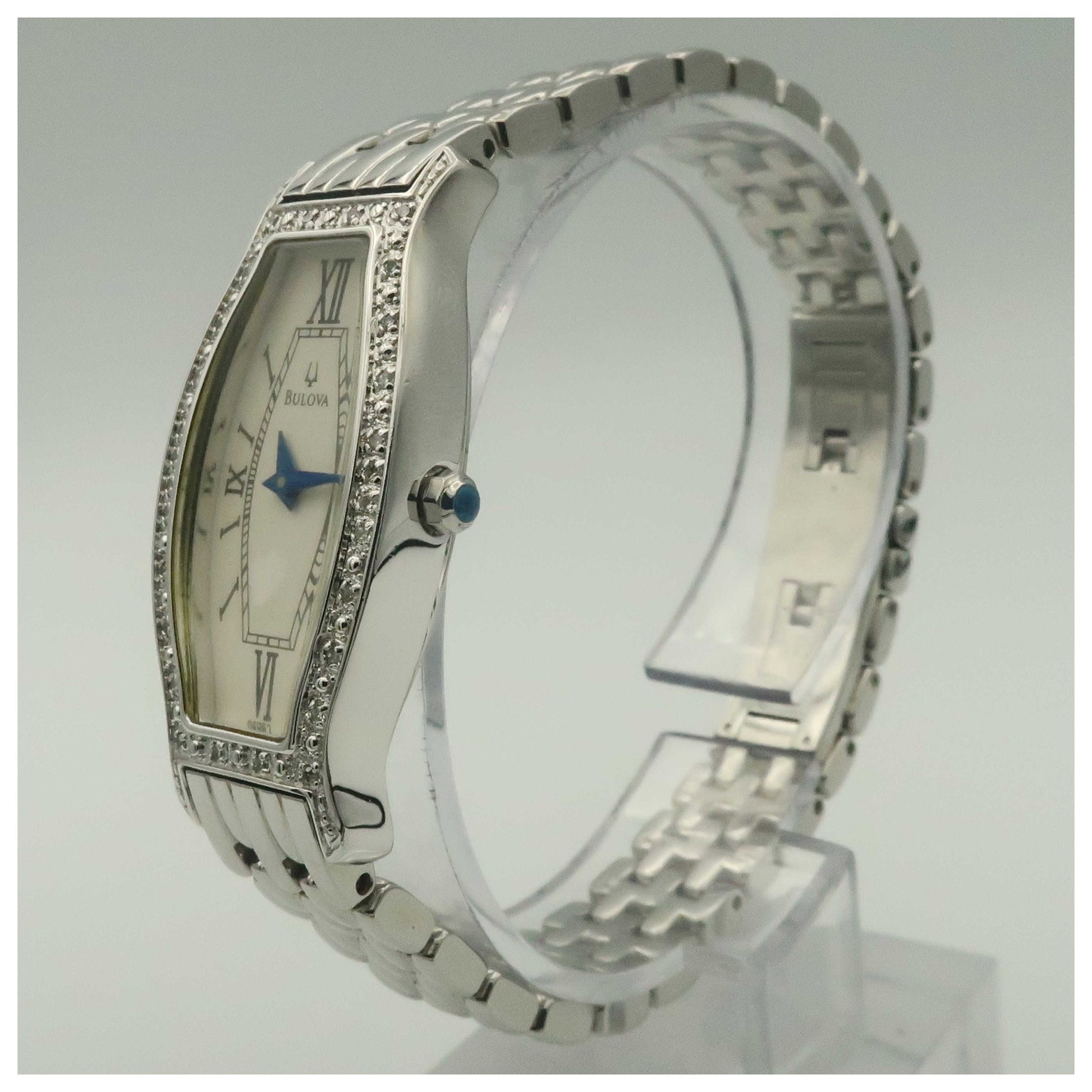 Bulova Diamonds Women's Quartz Watch 96R52-PO2 - Image #4