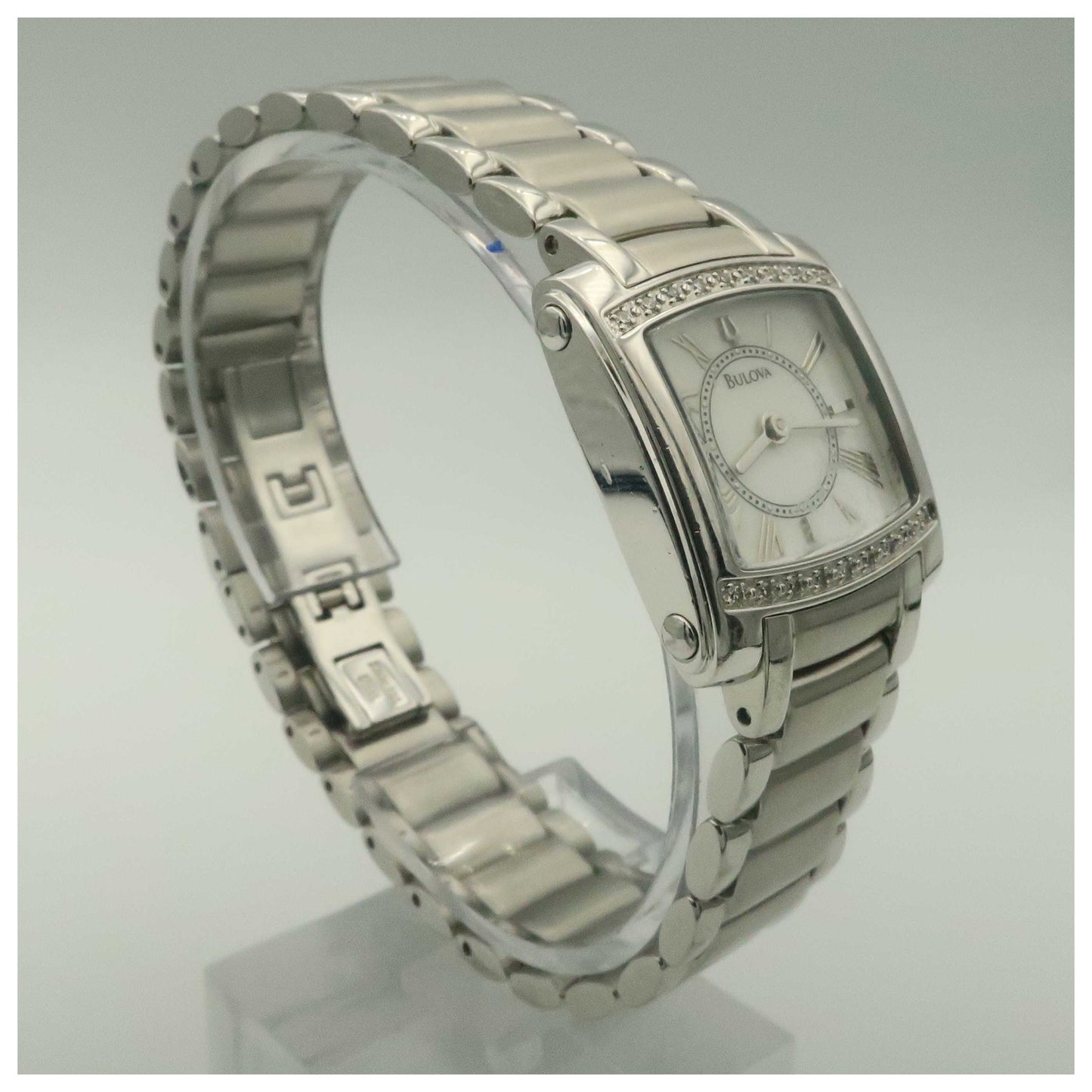 Bulova Diamonds Women's Quartz Watch 96R56-PO - Image #3