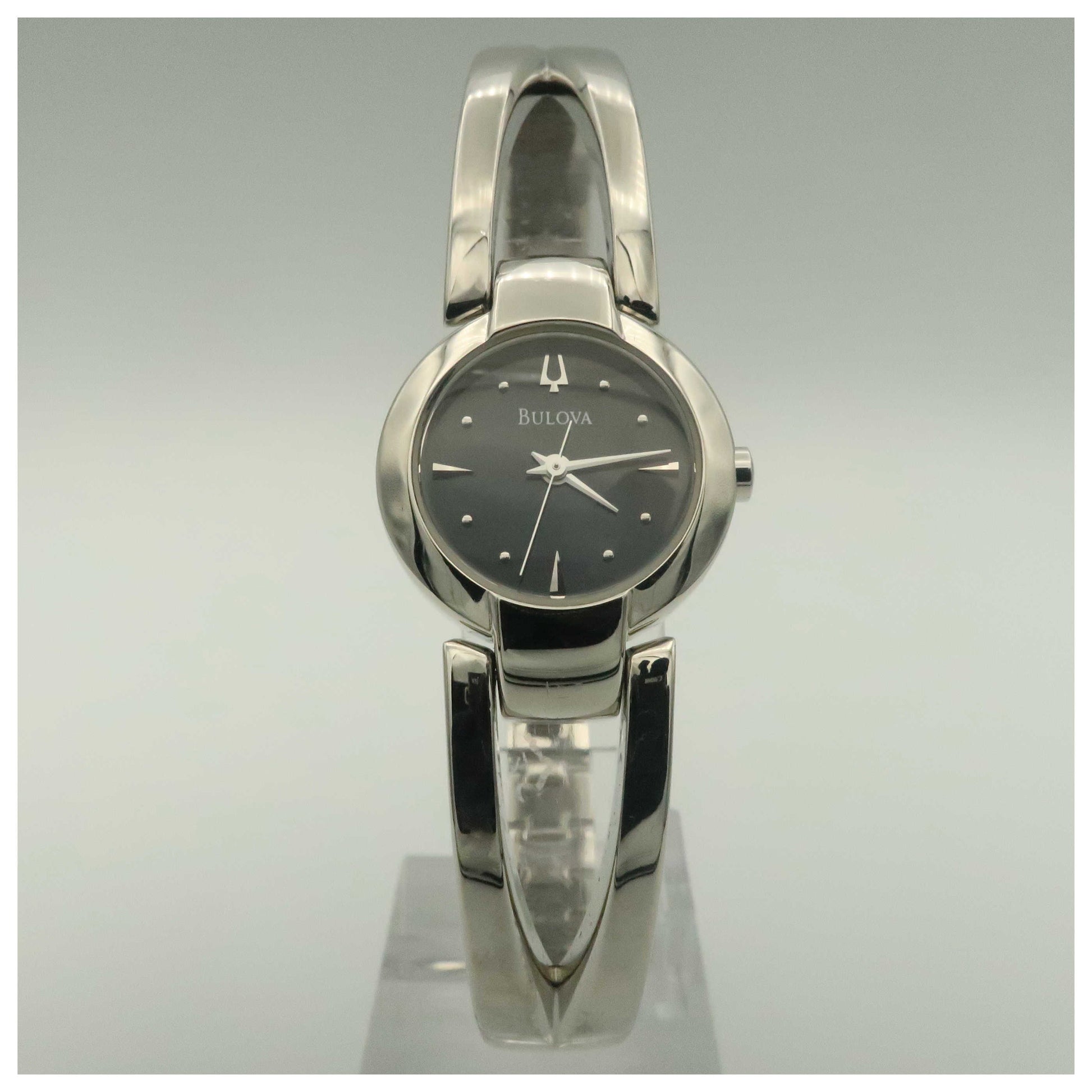 Front view of Bulova Bracelet Women's Swiss Quartz (Battery-Powered) Watch 96T04-PO