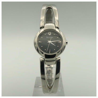 Front view of Bulova Bracelet Women's Swiss Quartz (Battery-Powered) Watch 96T04-PO