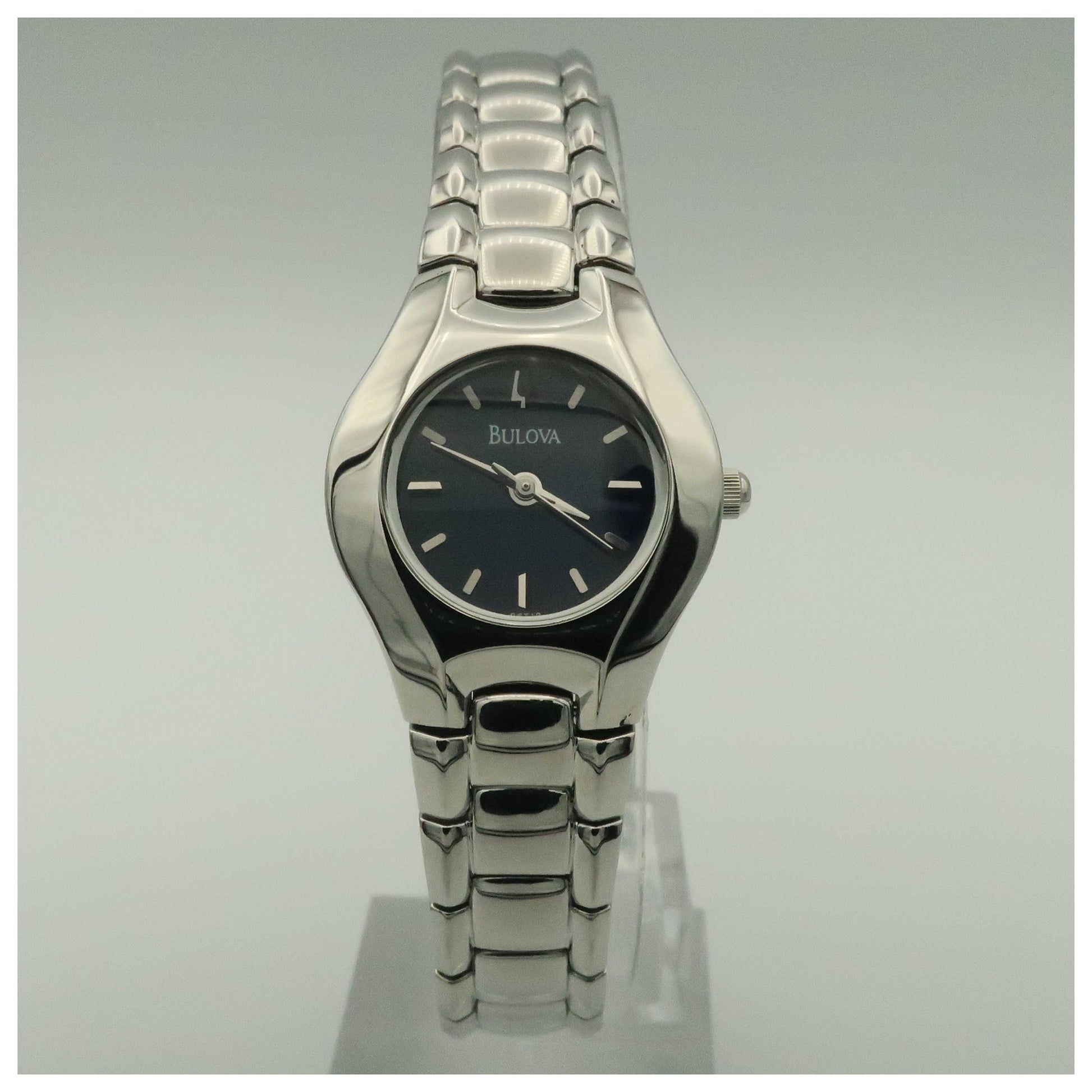 Front view of Bulova Dress Women's Quartz Watch 96T12-SDV