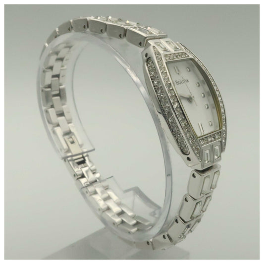 Bulova Crystal Women's Japanese Quartz (Battery-Powered) Watch 96T26-PO - Image #3
