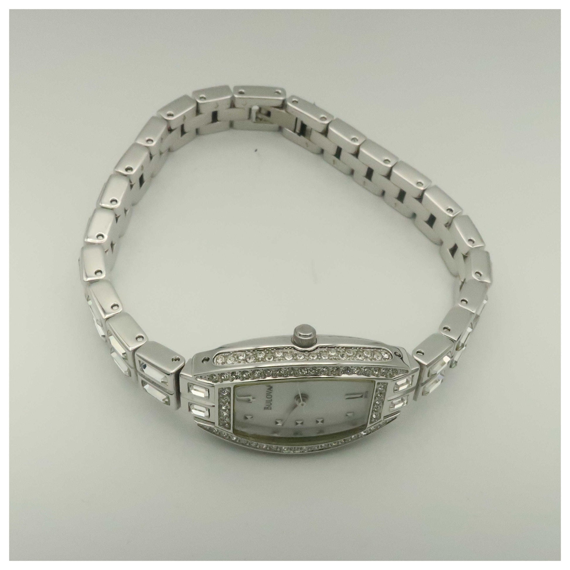 Bulova Crystal Women's Japanese Quartz (Battery-Powered) Watch 96T26-PO - Image #8