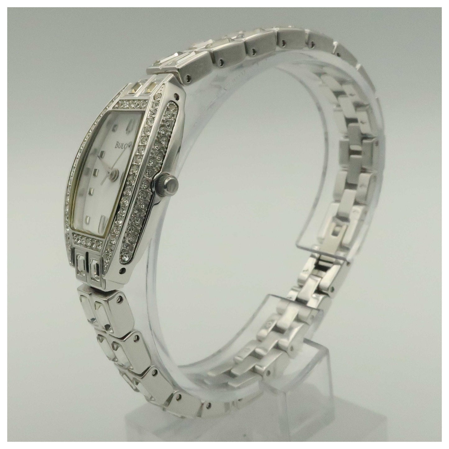 Bulova Crystal Women's Japanese Quartz (Battery-Powered) Watch 96T26-PO - Image #4