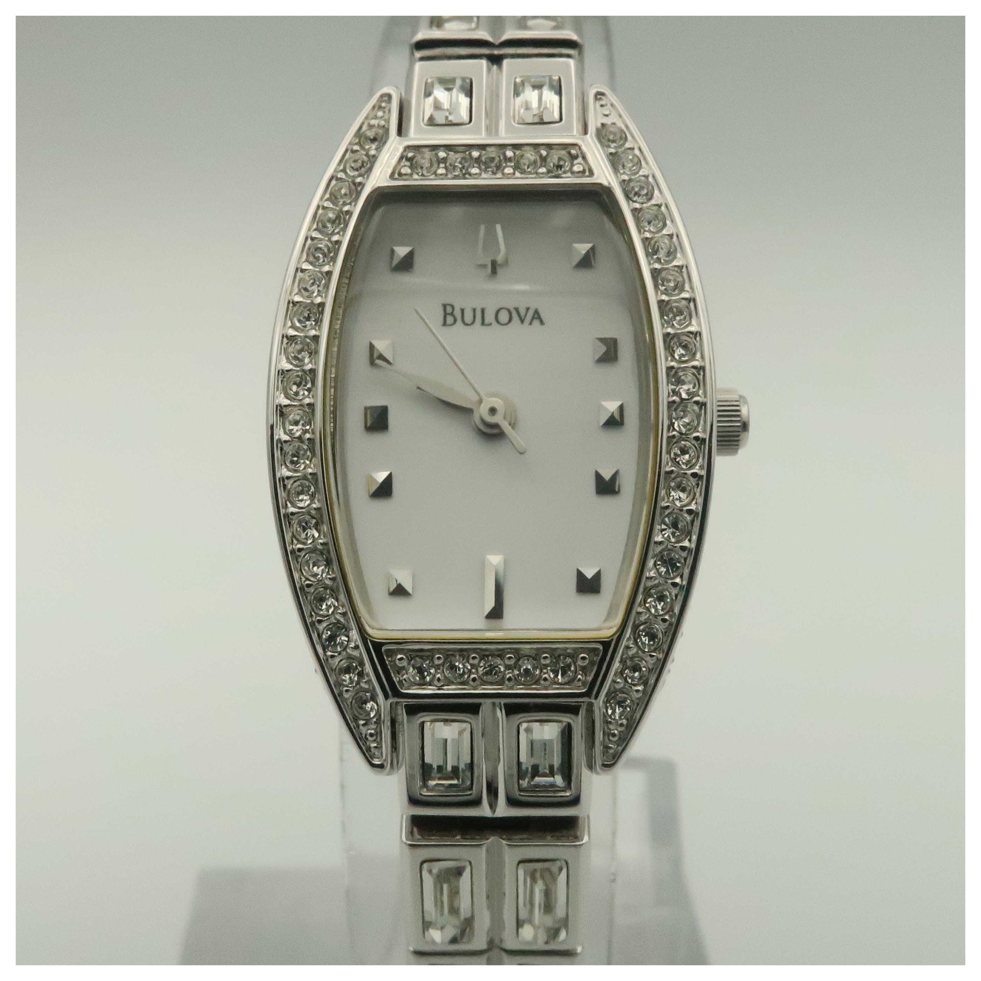 Bulova Crystal Women's Japanese Quartz (Battery-Powered) Watch 96T26-PO - Image #5