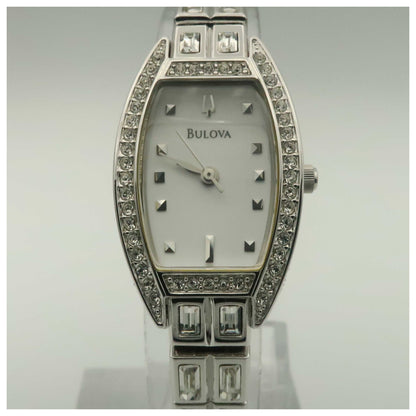 Bulova Crystal Women's Japanese Quartz (Battery-Powered) Watch 96T26-PO - Image #5