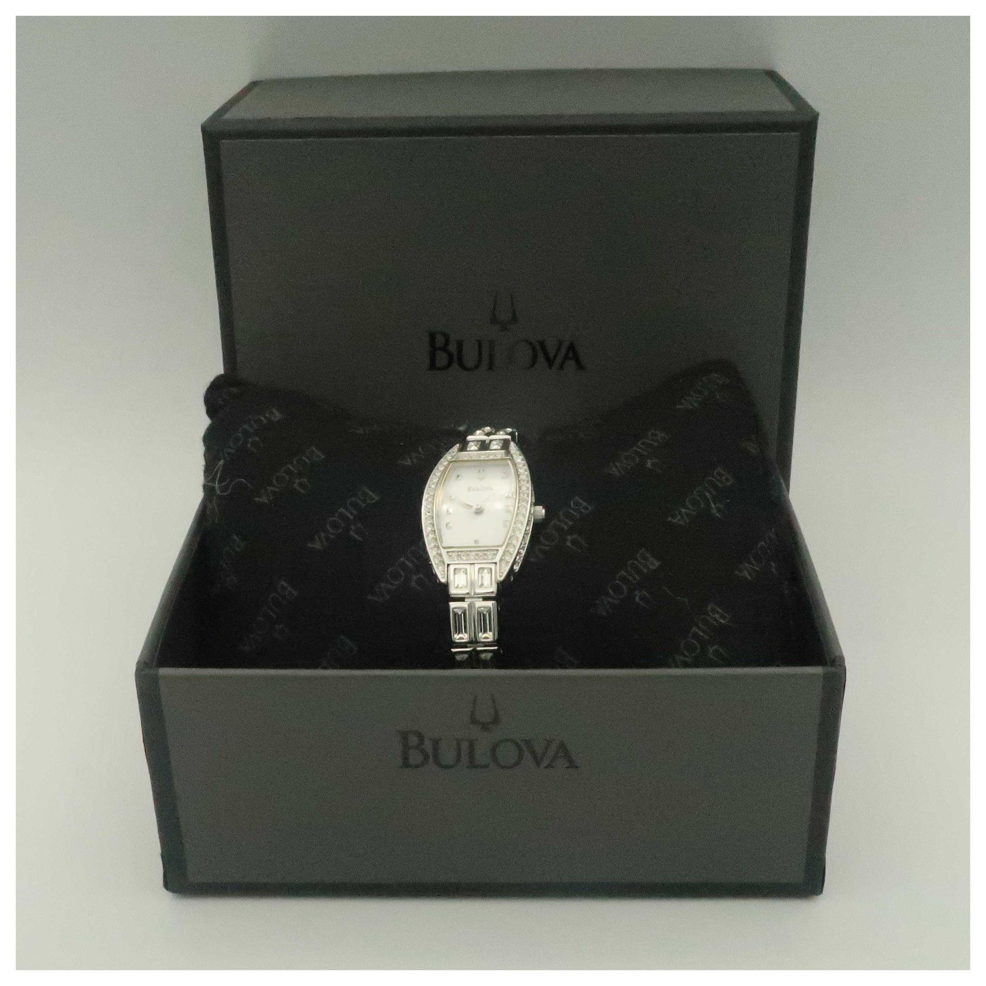 Bulova Crystal Women's Japanese Quartz (Battery-Powered) Watch 96T26-PO - Image #6