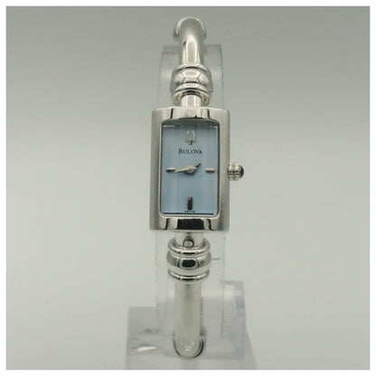 Front view of Bulova Bangle Women's Quartz Watch 96T39-SD