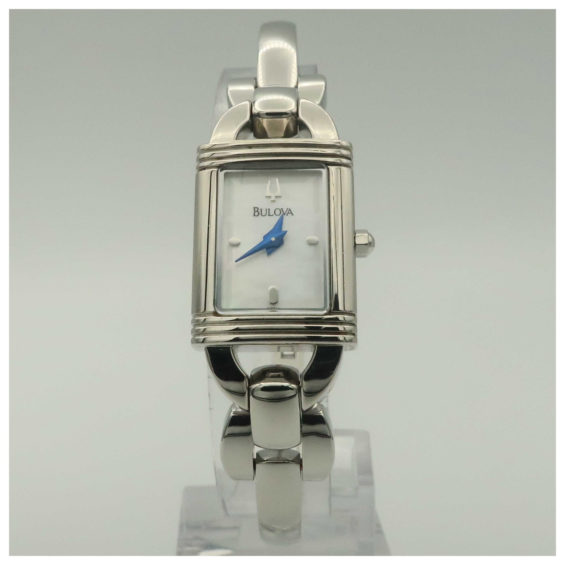 Front view of Bulova Bracelet Women's Quartz Watch 96T41-PO