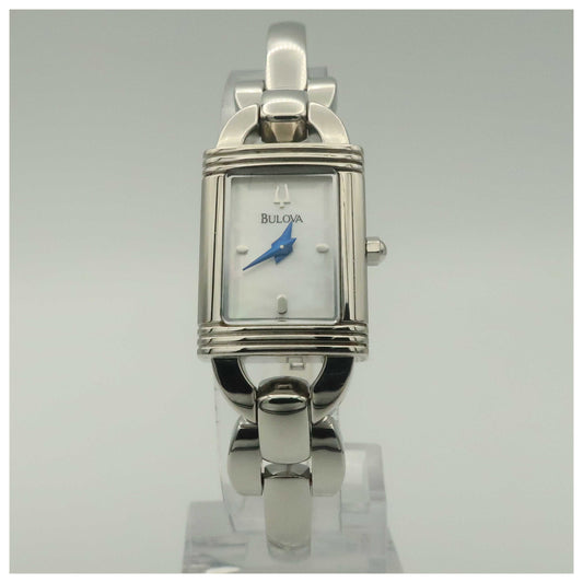Front view of Bulova Bracelet Women's Quartz Watch 96T41-PO