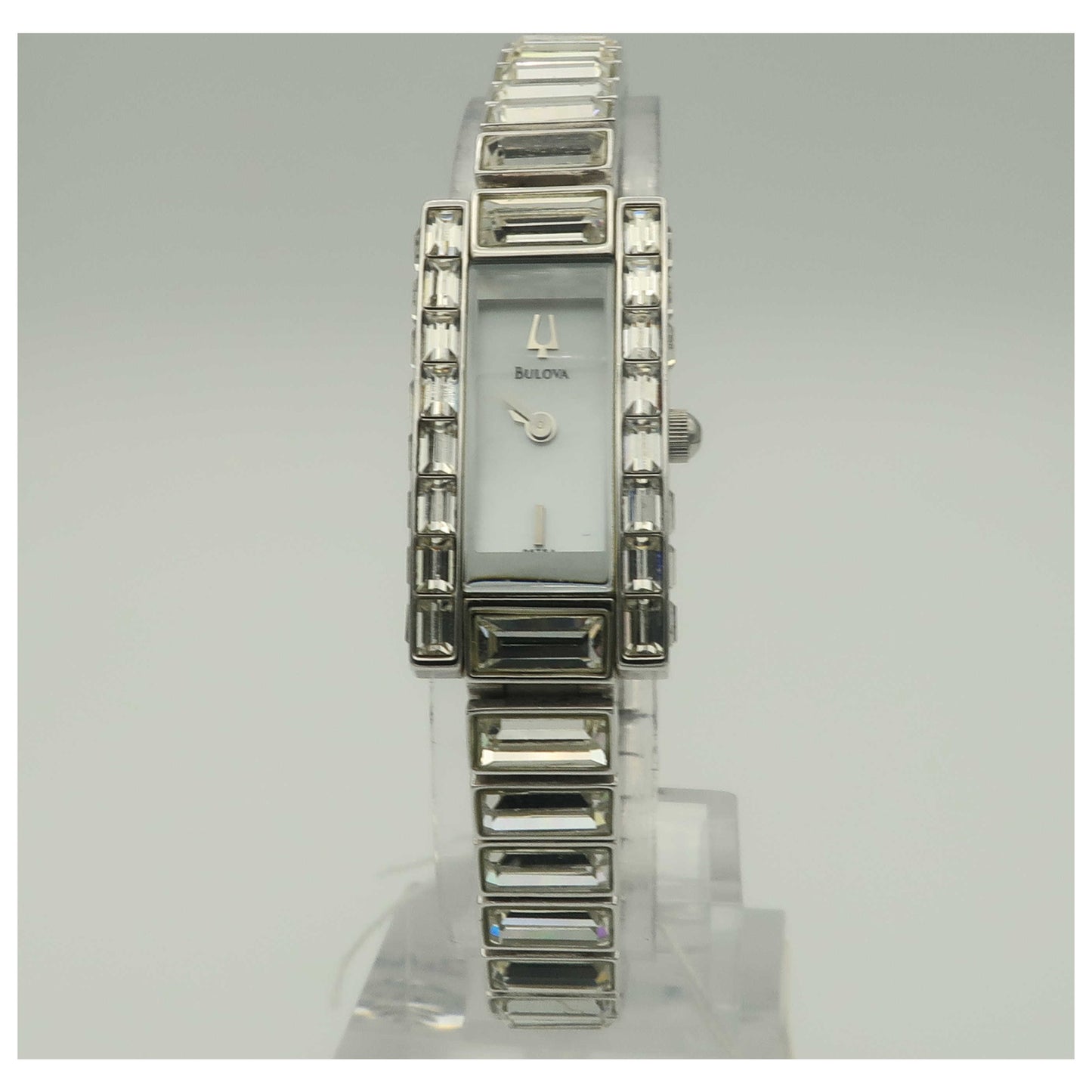 Front view of Bulova Dress Women's Quartz Watch 96T54-PO