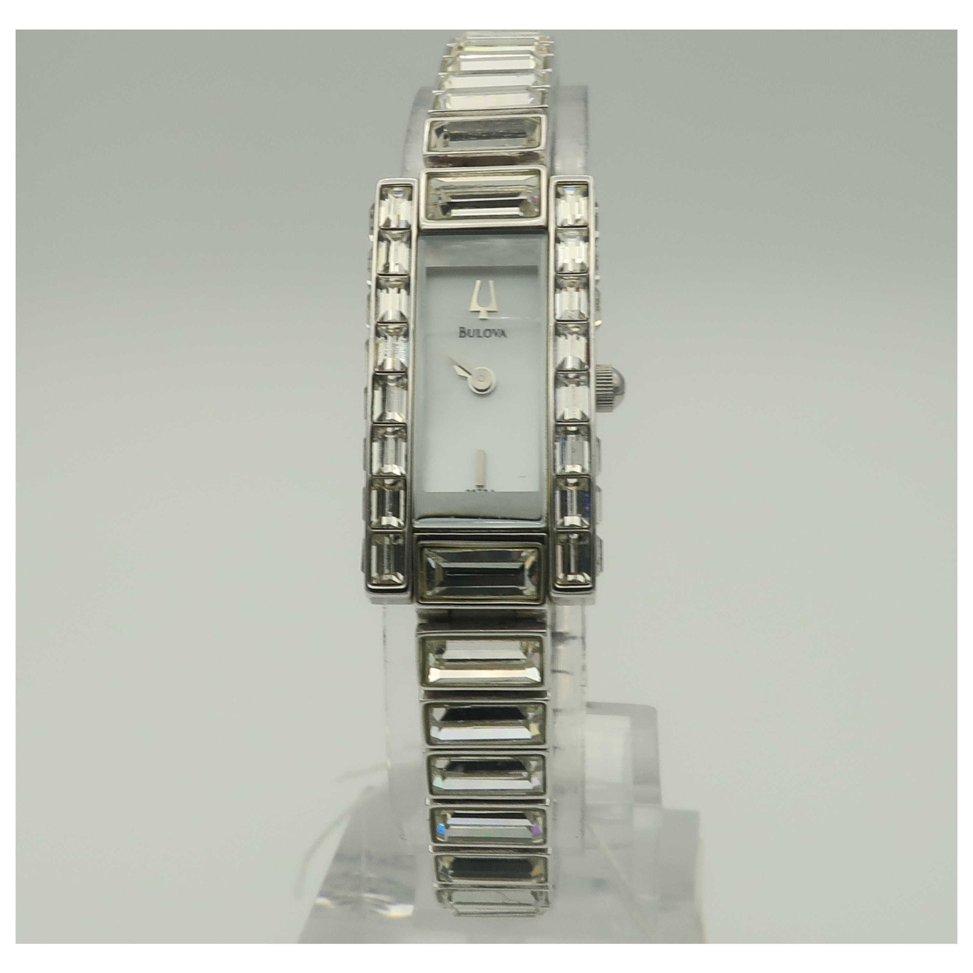 Front view of Bulova Dress Women's Quartz Watch 96T54-PO
