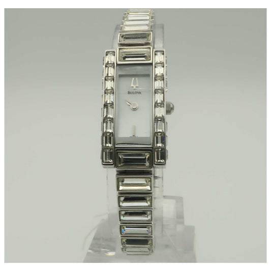 Front view of Bulova Dress Women's Quartz Watch 96T54-PO