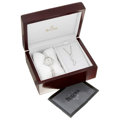 Bulova Crystal Women's Quartz Watch 96X001 - Image #6