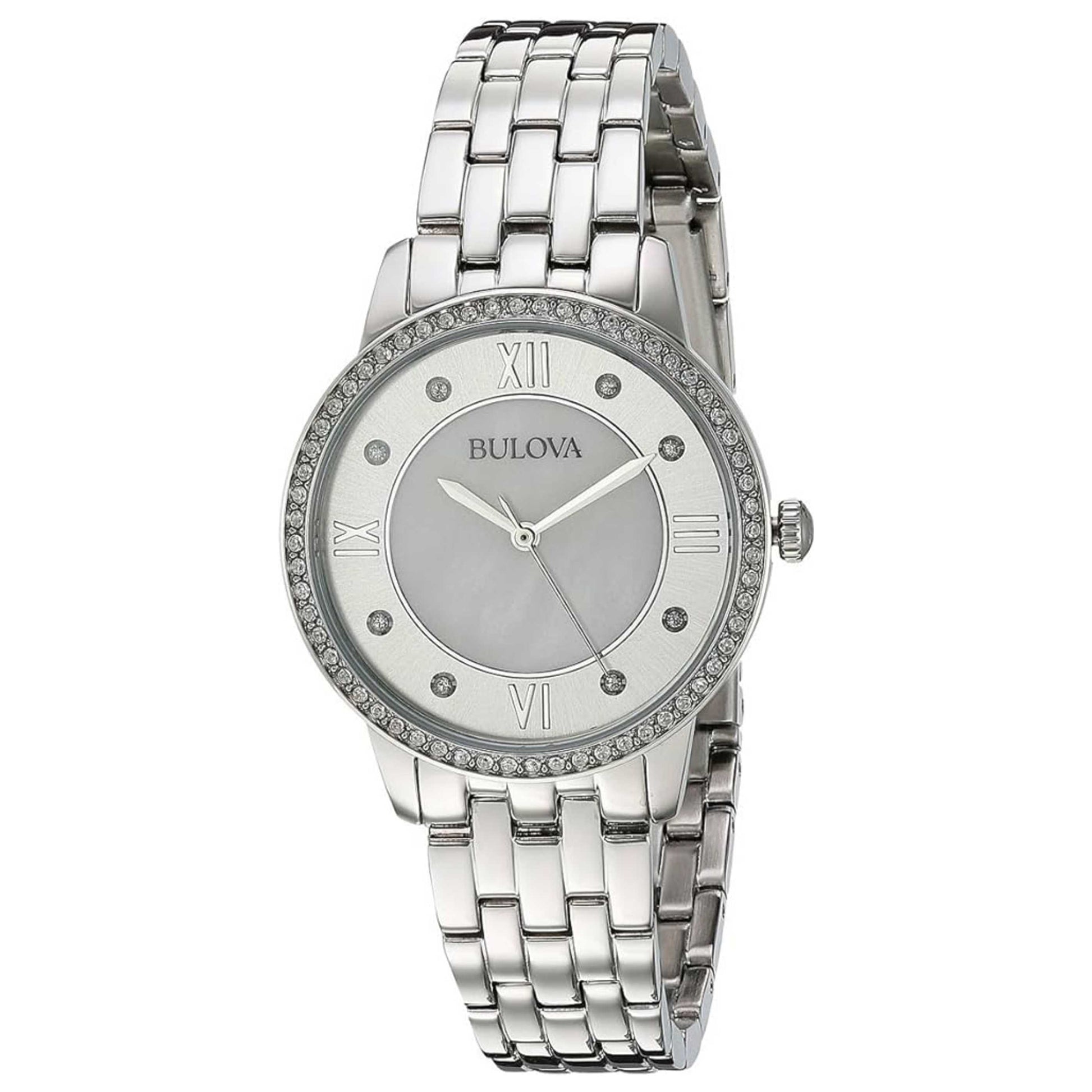 Front view of Bulova Classic Women's Quartz Watch 96X138