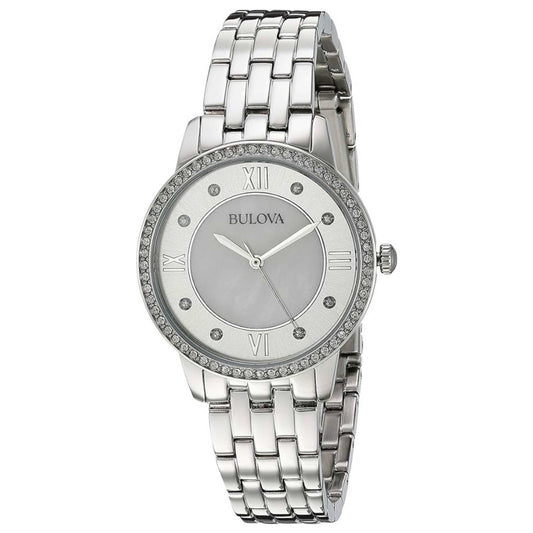 Front view of Bulova Classic Women's Quartz Watch 96X138
