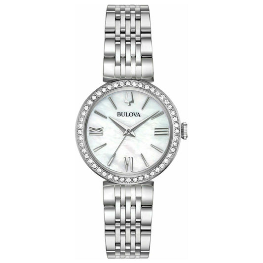 Front view of Bulova Gift Set Women's Quartz Watch 96X149