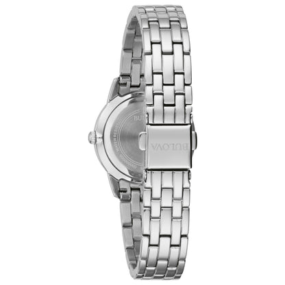 Back view of Bulova Classic Women's Quartz Watch 96X155