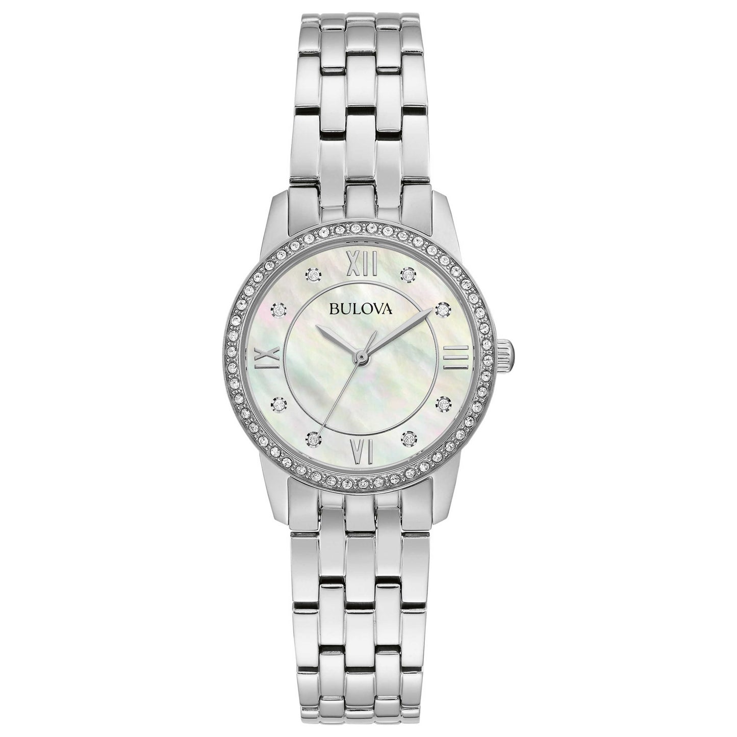 Front view of Bulova Classic Women's Quartz Watch 96X155