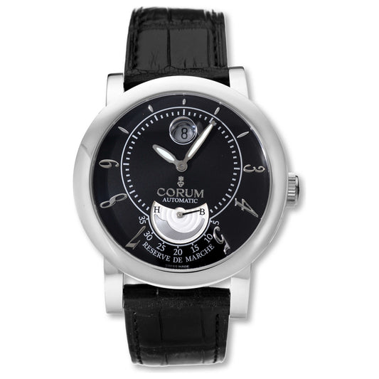 Front view of Corum Classical Men's Watch 973-201-20-0F01-BN12