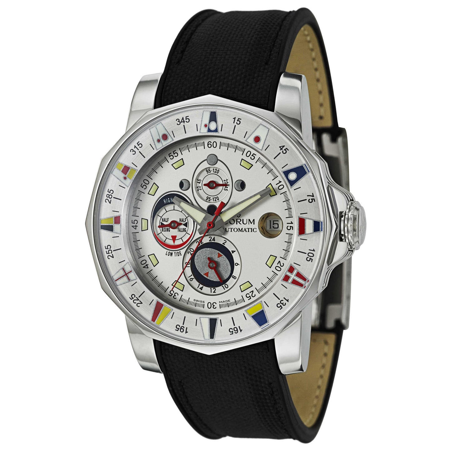 Front view of Corum Admiral's Cup Men's Automatic Watch 977-630-20-F603-AA32