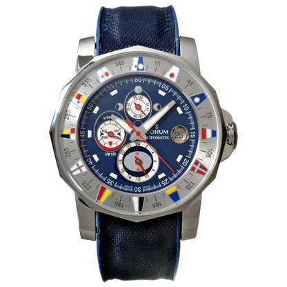 Front view of Corum Admiral's Cup Men's Automatic Watch 977-630-20-F603-AB32