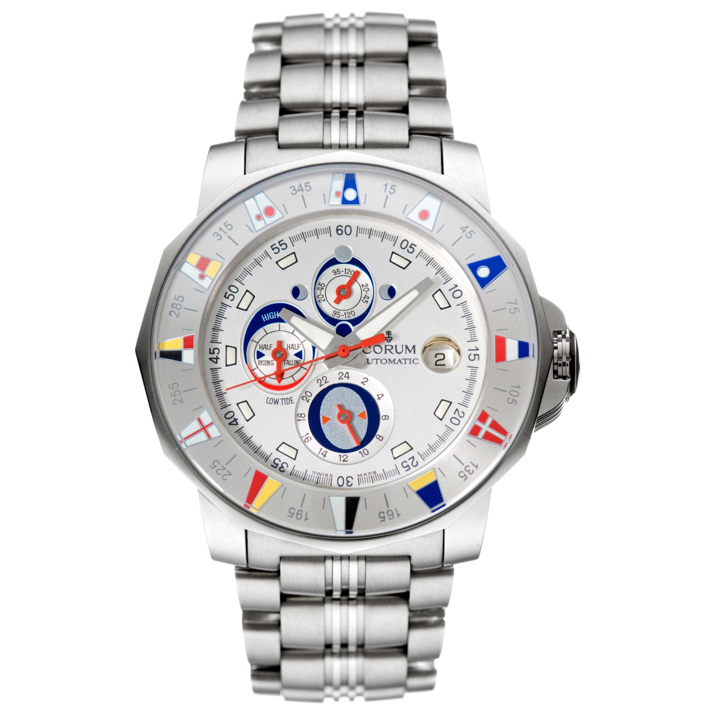 Front view of Corum Admiral's Cup Men's Watch 977-630-20-V785-AA32