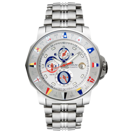 Front view of Corum Admiral's Cup Men's Watch 977-630-20-V785-AA32