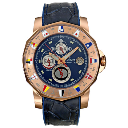 Front view of Corum Admiral's Cup Men's Watch 977-630-55-0F03-AB32