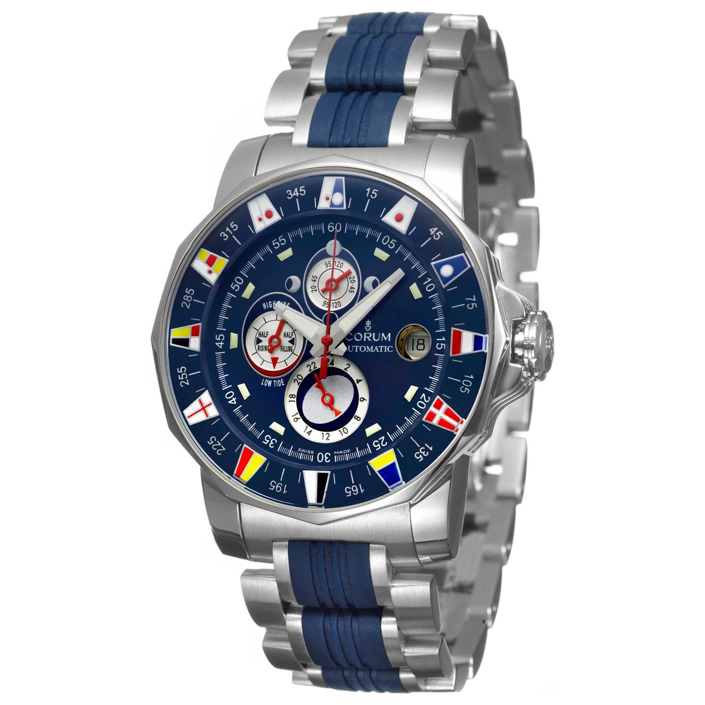 Front view of Corum Admiral's Cup Men's Watch 977-633-59-V793-AB32