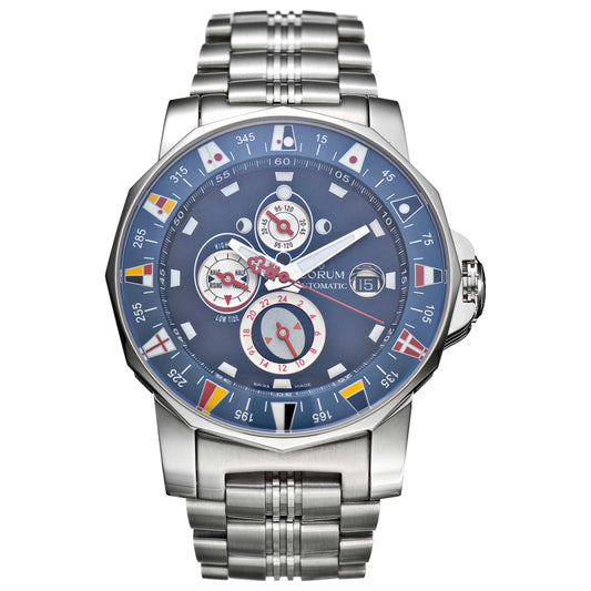 Front view of Corum Admiral's Cup Men's Watch 977-643-20-V785-AB35