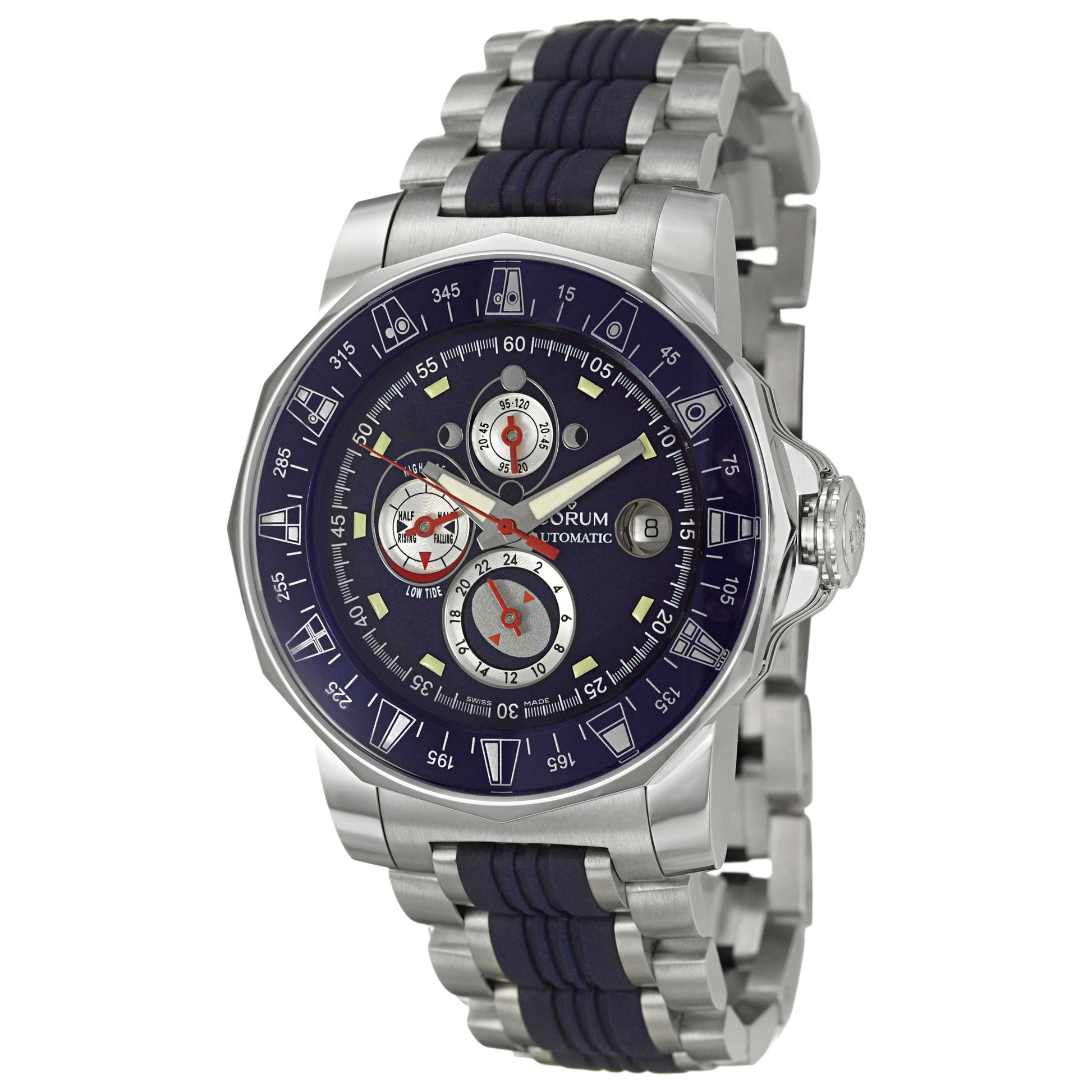 Front view of Corum Admiral's Cup Men's Automatic Watch 977-643-59-V793-AB32