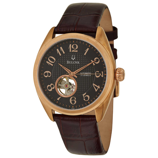 Front view of Bulova BVA Series Men's Automatic Watch 97A104